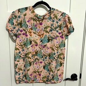 New York & Co floral top, size M